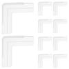 Ipetboom 20pcs Window Corner Protectors Safety Pads PVC Edge and Corner Guards for Furniture and Desk Protection in Home and Office view 1