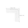 Ipetboom 20pcs Window Corner Protectors Safety Pads PVC Edge and Corner Guards for Furniture and Desk Protection in Home and Office view 2