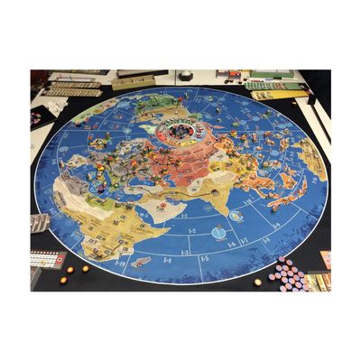 WAR ROOM: Jumbo Map - Neoprene (47" diameter) Nightingale Games Shop