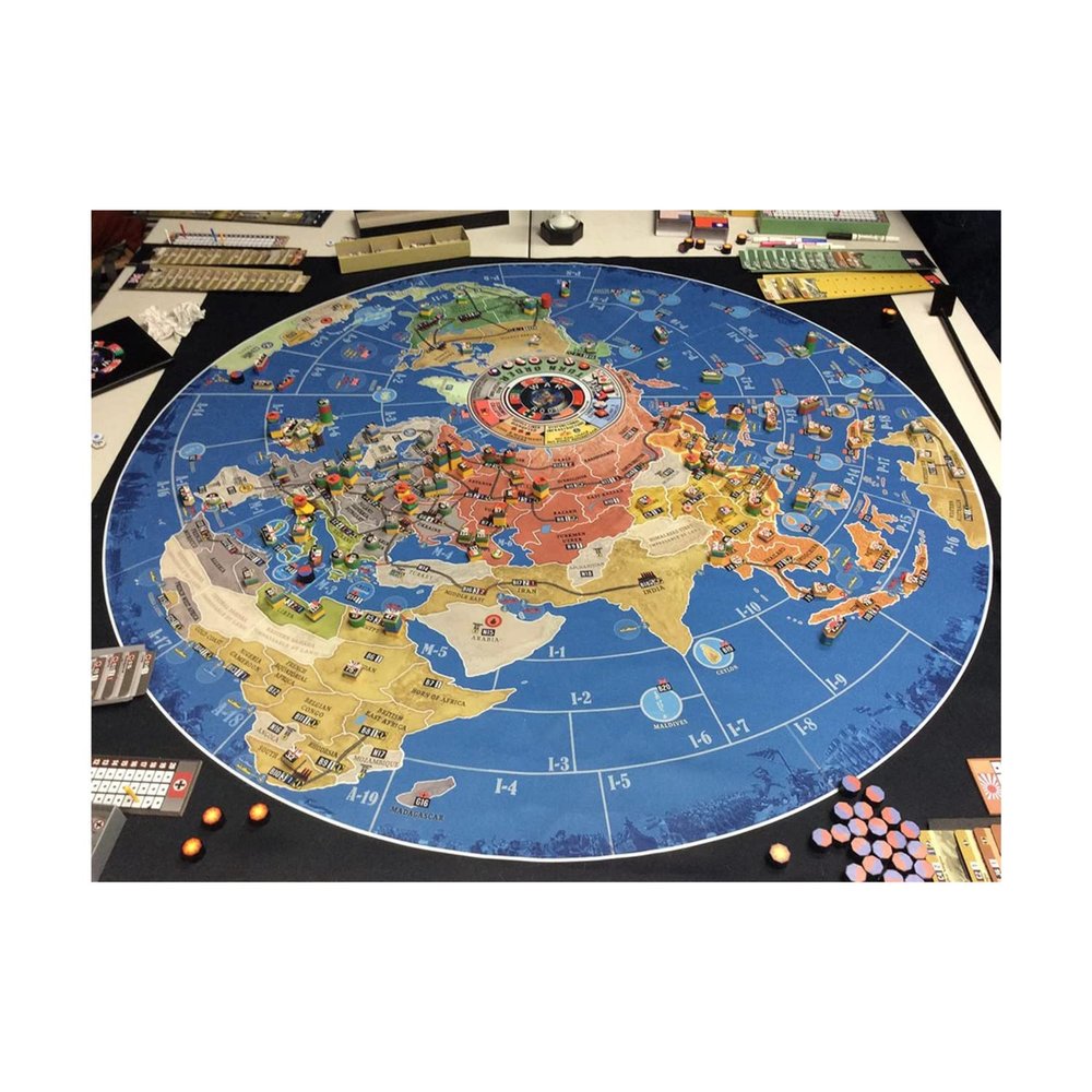 WAR ROOM: Jumbo Map - Neoprene (47" diameter) Nightingale Games Shop