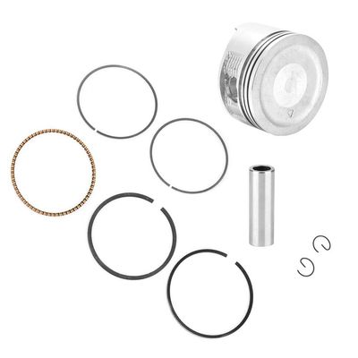 Phefop Gasoline Generator Piston Assembly Kit, Aluminum Piston Replacement with High Hardness and Strength, Fit for 170F GX210 Engine