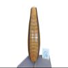 13" Brown Gourd Guiro: Traditional Peruvian Latin Rhythm Instrument view 1