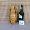 13" Brown Gourd Guiro: Traditional Peruvian Latin Rhythm Instrument view 3