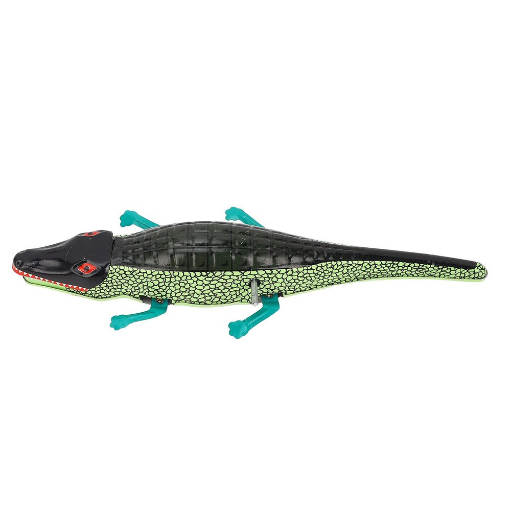Julihai Wind Up Toy, Iron Retro Collectible with Snapping Mouth and Crawling Action, for Desktop Decorations Photography Gifts