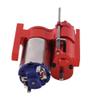 Two-Speed All-Metal Transmission Gearbox Red Compatible with 99S RC Vehicle view 3