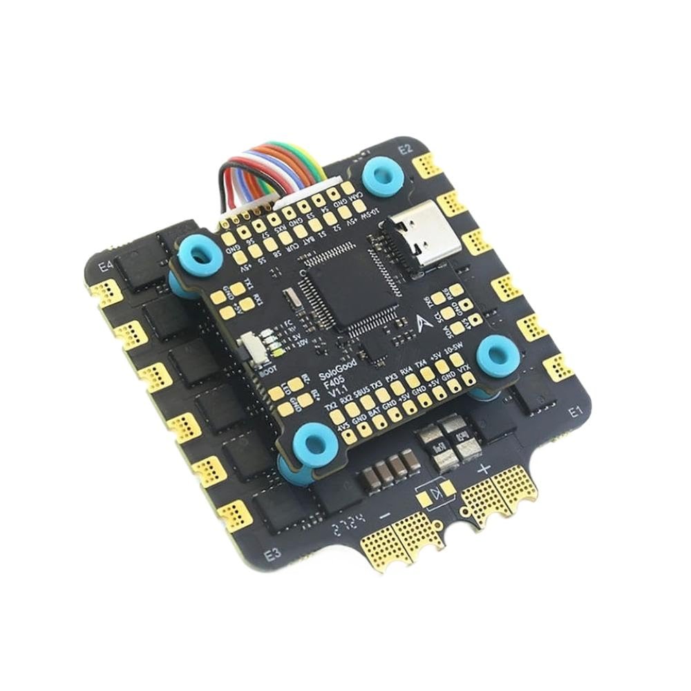 Flight Control Stack F405 80A F722 80A Compatible With 13 Inch FPV Drone Quadcopter Airplane(F405 80A Stack)