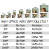 Interesting Guinea Pigs 500 Pieces Puzzle for Adults, Educational Intellectual Jigsaw Puzzle, Animal Fantasy Puzzles for Adults Fun Game 15.2 * 20.8 Inch view 4