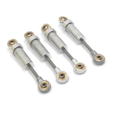 Rc car Shock absorbers For FMS For Fj For Cruiser For Land For For Arizona rc Car Upgrade Parts 4PCS Metal Shock Absorber Dampers 1/18 Scale