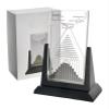 231131cm Desktop Galton Board, Probability Demonstration Model with 17500 Metal Beads, Physics Statistical Experiment Tool for School Labs view 1