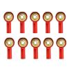 10Pcs Metal M2 Link Tie Rod End Ball Joint Buckle Steering Pushrod for rc Car Boat Upgrade Accessories RC Links Linkage view 1