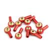 10Pcs Metal M2 Link Tie Rod End Ball Joint Buckle Steering Pushrod for rc Car Boat Upgrade Accessories RC Links Linkage view 3