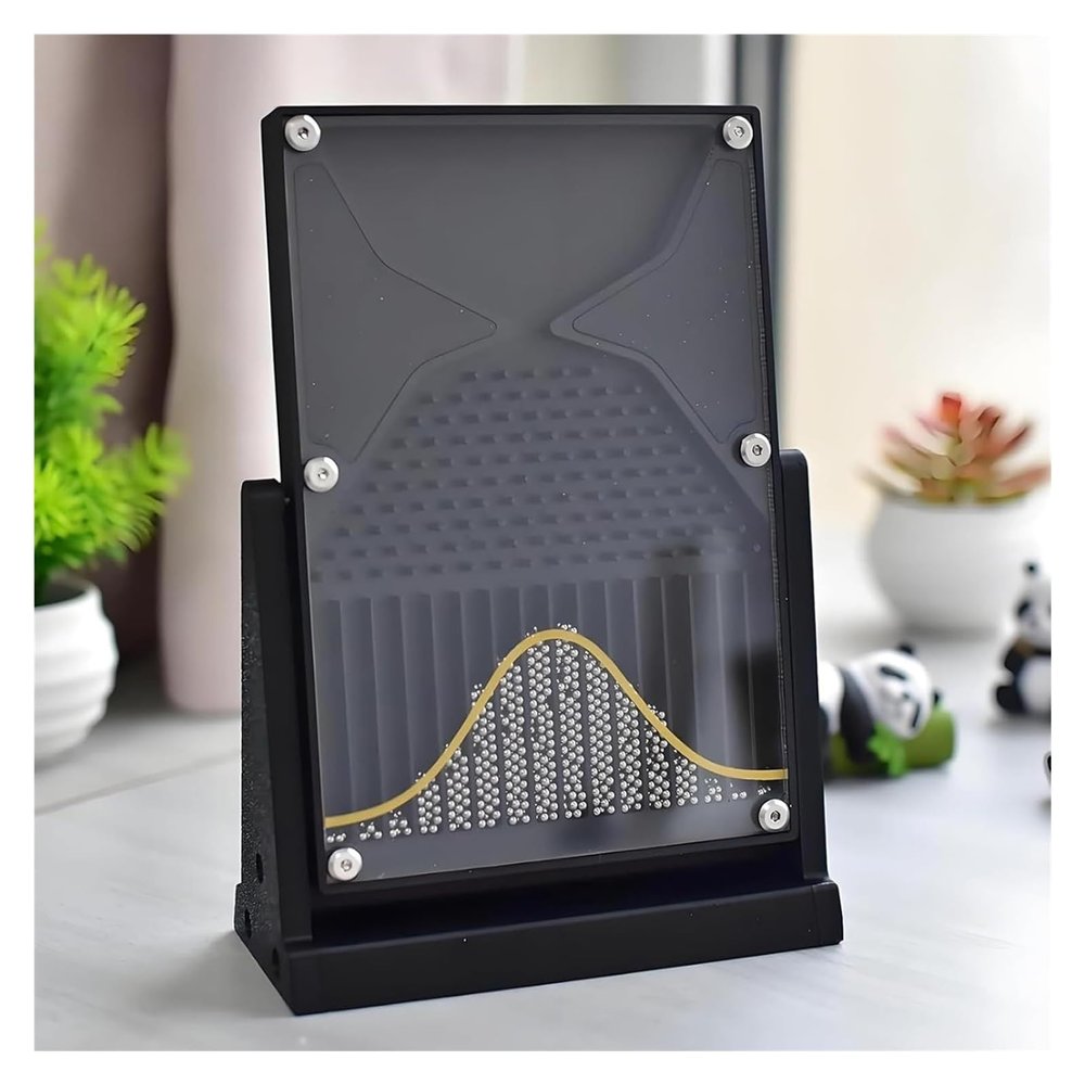 1218cm Galton Board Normal Distribution Model, Probability Statistics Teaching Demonstration Tool, Educational Desk Toy