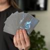 100 Ct. TCG Art Card Sleeves with Matte Textured Back. Blue Black design perfect for dimir or control decks - Compatible with Magic The Gathering and Other TCGs & LCGs (Deadly Control) Foxtrot Designs view 3