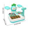 Developmental Carrot Harvest Game - Garden Task, 1 Set Planting Kit for Home School, Earthy Puzzle with Tapered Shapes, Teaching Gear, Skill Trainer, Families and Teachers view 2