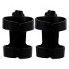 LRXIYODE 2pcs Stroller Cup Holders with Water Bottle Rack and Milk Bottle Holder for Cart, Sturdy Supply Accessory for Strollers and Trolleys view 1