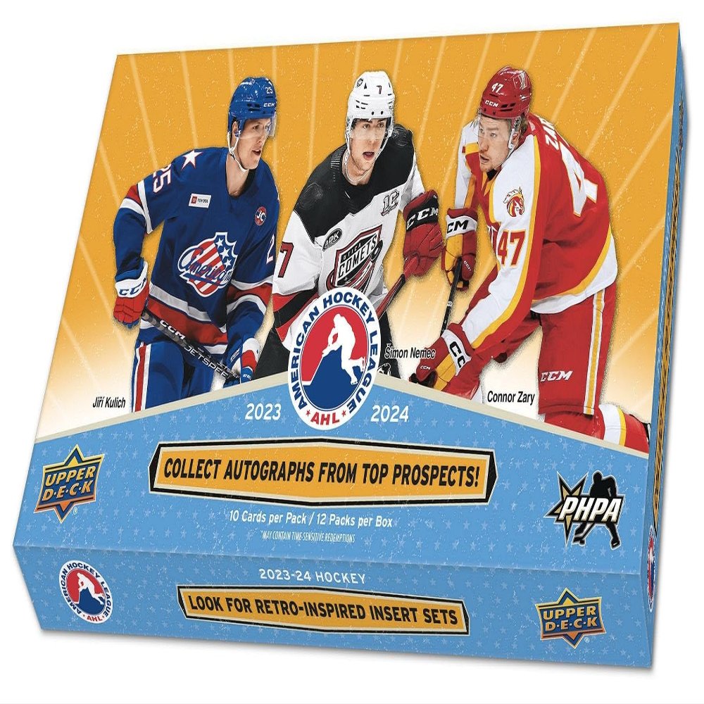 Upper Deck AHL Hockey Hobby Box 2023-24