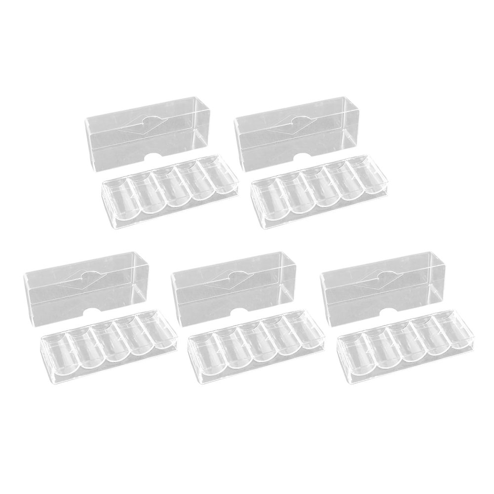 Mjaie Compartment Acrylic Case Portable Design for Organized