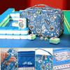 Bounprem American Mahjong Tile Set with166 Engraved Mahjong Tiles, Mahjong Tiles Bag and Accessories view 4