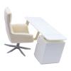 1/12 Scale Dollhouses Desk and Chair Pair with Interchangeable Layout for Creative Miniature Displays Dollhouses Tiny Furniture Set Realistic Miniature Furniture Set view 1