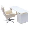 1/12 Scale Dollhouses Desk and Chair Pair with Interchangeable Layout for Creative Miniature Displays Dollhouses Tiny Furniture Set Realistic Miniature Furniture Set view 4