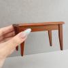 3PCS Handcrafts Small Wood Kitchen Decors Set for Dollhouses Enthusiasts Wooden Dollhouses Play Set view 3