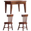3PCS Handcrafts Small Wood Kitchen Decors Set for Dollhouses Enthusiasts Wooden Dollhouses Play Set view 4