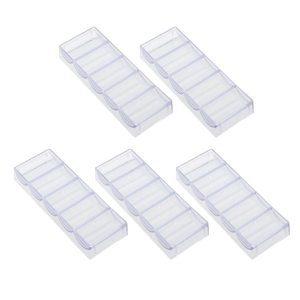 Mjaie Compartment Acrylic Case Portable Design for Organized
