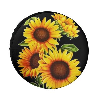 VVTDESA Summer Sunflower Print Car Seat Cover Stretchable 95% Polyester + 5% Spandex Universal Fit Seat