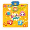 Mjaie Foldable Dance Mat with Music & Light Effects for Active Play and Motor Skill Development Music Rhythm Game Mat view 1