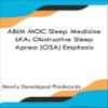 ABIM MOC Sleep Medicine LKA Obstructive Sleep Apnea Emphasis Study Guide Flashcards view 1