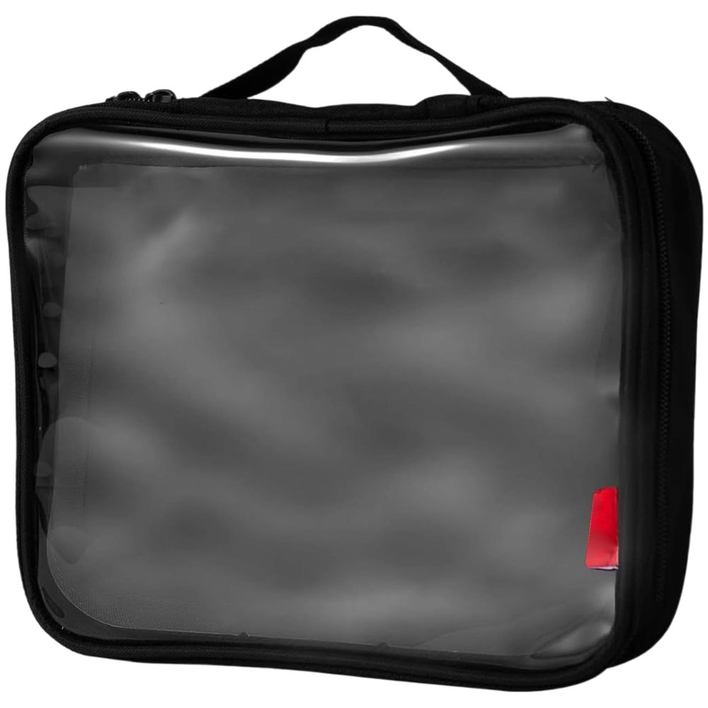 1 Polyester Pin Display Book 6 Pages, Compact Travel with Clear Slots for Collectors & Retailers Portable Badge Collector Organizers