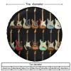 VVTDESA Art Guitar Pattern Print Car Seat Cover Stretchable 95% Polyester + 5% Spandex Universal Fit Seat view 2