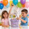 Personalized Easter Basket, Boys Girls Easter Baskets, Easter Baskets Gifts for Kids, Easter Basket Bags, Easter Eggs Hunt Basket,Embroidered Monogram Bunny(Purple-Tulip) view 4
