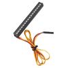 Drfeify RC Bar Roof LED Lamp Kit, 16LED RGB Full Color Light with 8 Lighting Effects Power Off Memory, Plug and Play for 1/18 1/14 Scale RC Cars view 3