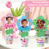 24 Packs Father's Day Craft Kit, Make Your Own Flowers Pot Craft Kit, Flower Picture Frames for Spring Crafts and Father's Day, Fun Spring Activities for Father's Day Gift view 3