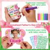 24 Packs Father's Day Craft Kit, Make Your Own Flowers Pot Craft Kit, Flower Picture Frames for Spring Crafts and Father's Day, Fun Spring Activities for Father's Day Gift view 4