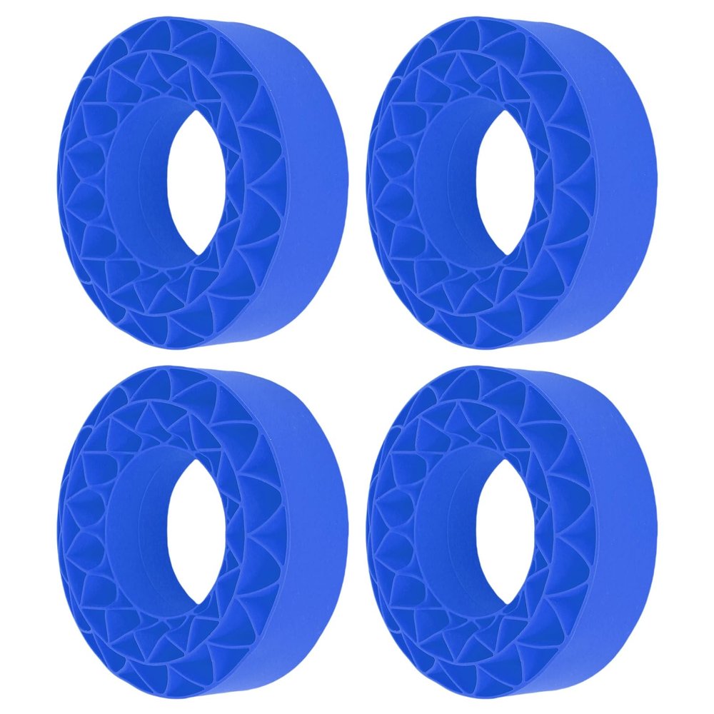 Silicone Tire Insert, Soft Easy Install Durable Vibrant Colors 1.9 Inch RC Tire Insert 4pcs for Off-Road RC Enthusiasts Hobbyists Beginners Trail Crawling