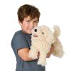 Folkmanis White Poodle Puppy Hand Puppet view 4