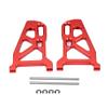 Aluminium Alloy Front Lower Suspension Arm, RC Front Lower Suspension Arm for FS 53633 51805 51806 1/10 Scale RC Car, CNC Machined with Anodized Finish (513007R red) view 1