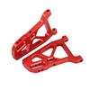 Aluminium Alloy Front Lower Suspension Arm, RC Front Lower Suspension Arm for FS 53633 51805 51806 1/10 Scale RC Car, CNC Machined with Anodized Finish (513007R red) view 4