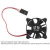35x35mm Aluminum Alloy Motor Cooling Fan for RC Car ESC, High - Speed RC Motor Cooling Fan with Protective Fan Cover for 1/10 1/12 1/8 Scale RC Vehicles (Black) view 3