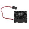 35x35mm Aluminum Alloy Motor Cooling Fan for RC Car ESC, High - Speed RC Motor Cooling Fan with Protective Fan Cover for 1/10 1/12 1/8 Scale RC Vehicles (Black) view 4