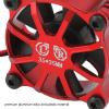 35x35mm Aluminum Alloy Motor Cooling Fan for RC Car ESC, High - Speed RC Motor Cooling Fan with Protective Fan Cover for 1/10 1/12 1/8 Scale RC Vehicles (Red) view 3