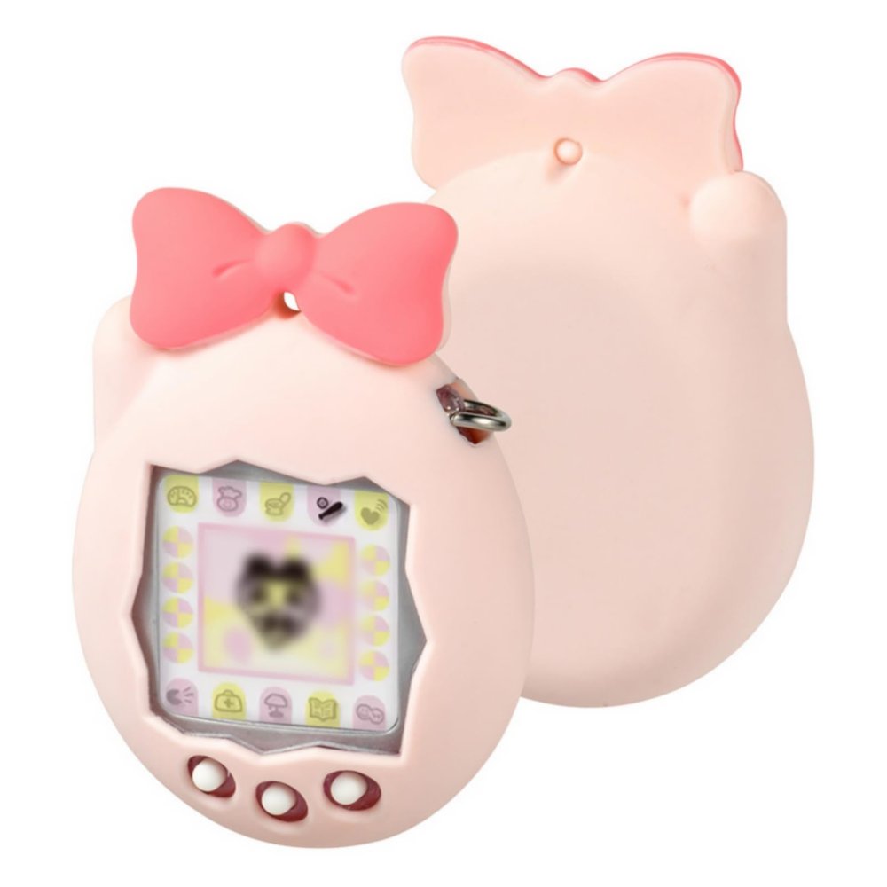 Protective Case for Tamagotchi Connection V3, Mini Box Portable Shockproof Protective Cover Dustproof Sleeve Accessories for Kids (Pink)
