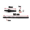 RC Cars Models For Arrma 1/8 For Kraton 6S For Typhon For Outcast 1/7 1/10 4WD Carbon Steel Front And Rear For Universal Shock Mounts RC Car Part Replacement(Black) view 2
