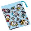 Skater KB63SN-A Children's Cup Bag, Drawstring Bag, Made in Japan, Sanrio I'm Doraemon Doraemon, Pop, Boys, Girls view 1