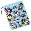 Skater KB63SN-A Children's Cup Bag, Drawstring Bag, Made in Japan, Sanrio I'm Doraemon Doraemon, Pop, Boys, Girls view 2