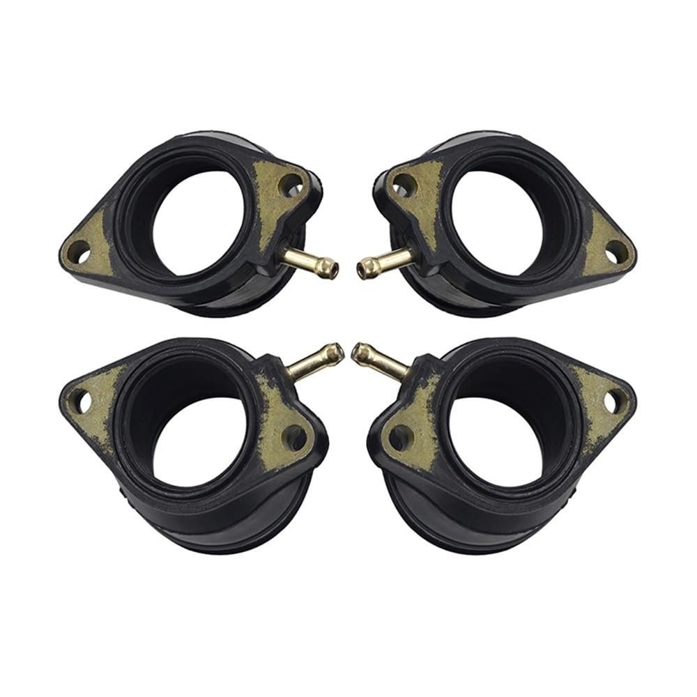 4Pcs Motorcycle Parts Carburetor Interface Compatible with FZS600 5DM Outlet Manifold 5DM-13586-01 FZS 600 Accessories