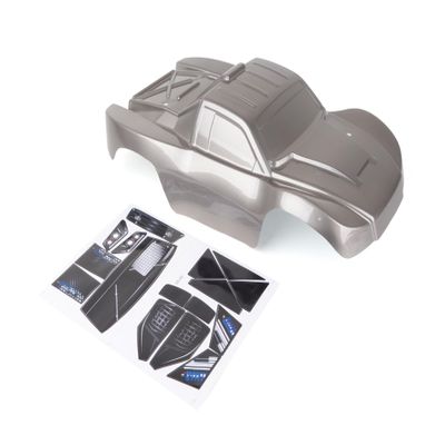 SummitLink Compatible Custom Body Gray Style Replacement for 1/10 Scale RC Car or Truck (Truck not Included) SS-GR-01