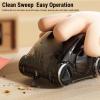 UPALDHOU Desktop Mini Cleaner,Table Dust Cleaning Trolley for Boys Girls (Black) view 2